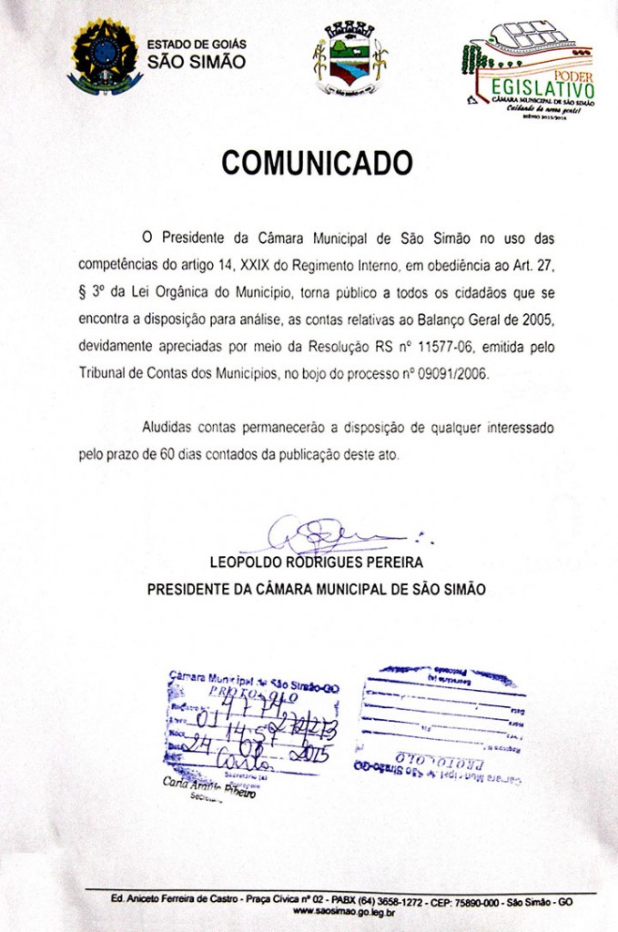 COMUNICADO-BALANCO2005